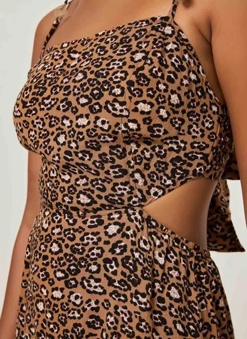 vestido longo oncinha com fenda vestido longo oncinha com fenda