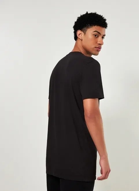 camiseta alongada preta escrito breeze camiseta alongada preta escrito breeze