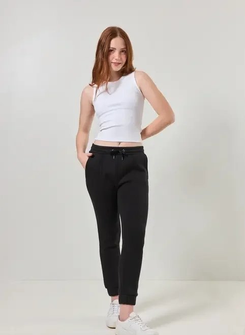 calça jogger em moletom fleece calça jogger em moletom fleece