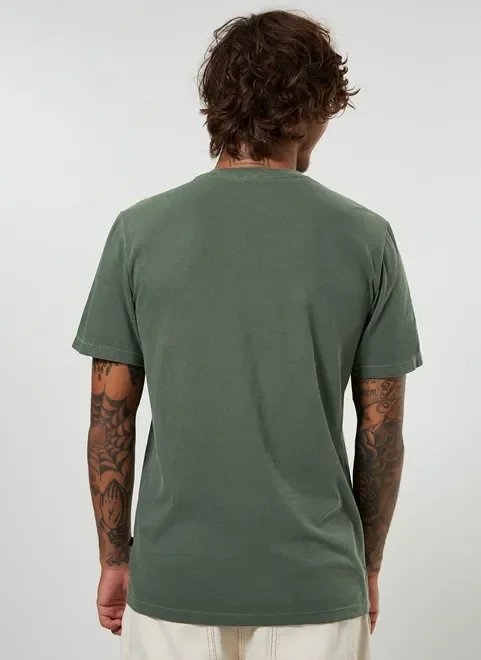 camiseta verde militar estampa mística camiseta verde militar estampa mística