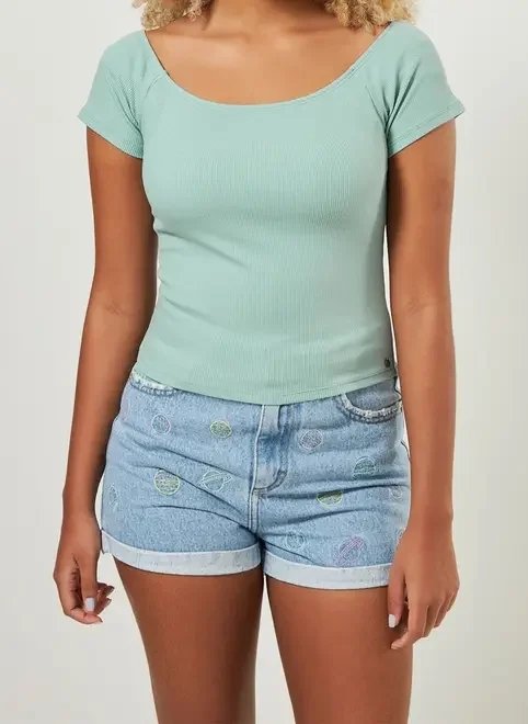 blusa básica ombro a ombro blusa básica ombro a ombro