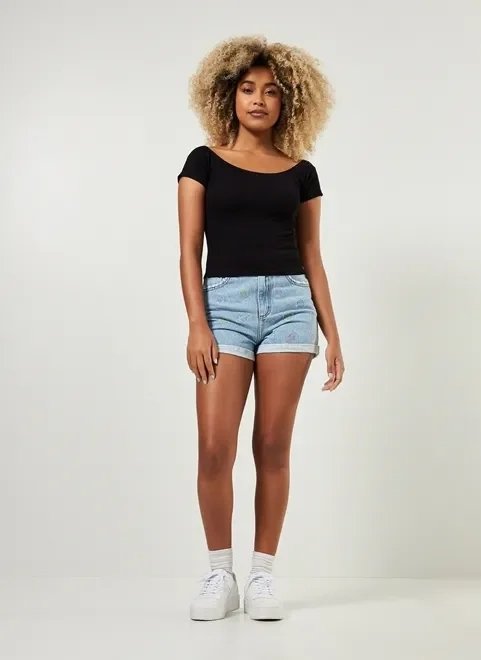 blusa básica ombro a ombro blusa básica ombro a ombro