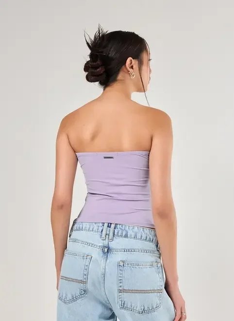 blusa tube top em poliamida blusa tube top em poliamida
