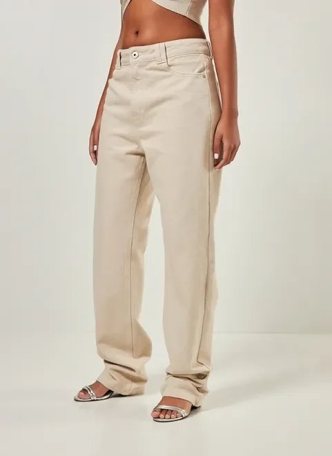 calça boyfriend cintura baixa clara calça boyfriend cintura baixa clara