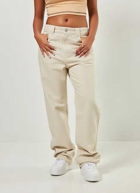 calça boyfriend cintura baixa clara calça boyfriend cintura baixa clara