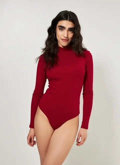 body manga longa com golinha body manga longa com golinha