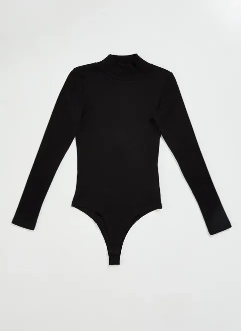 body manga longa com golinha body manga longa com golinha