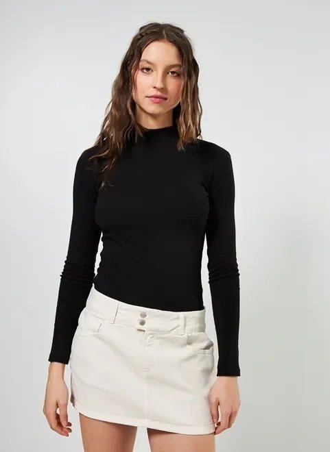 body manga longa com golinha body manga longa com golinha