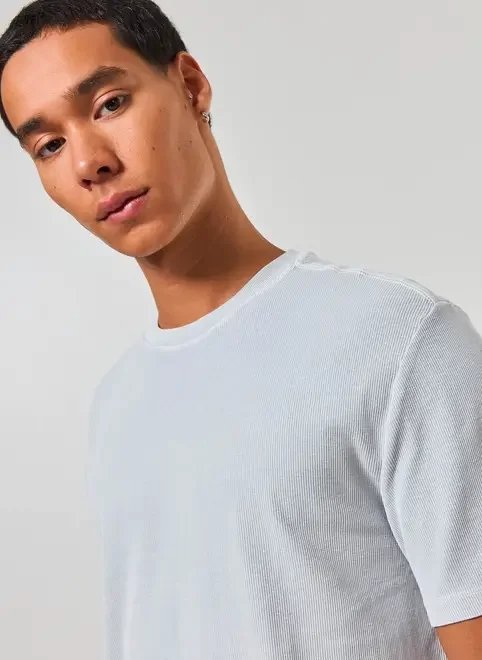 camiseta em ribana estonada camiseta em ribana estonada