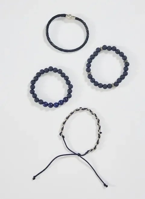 conjunto pulseiras azul marinho conjunto pulseiras azul marinho