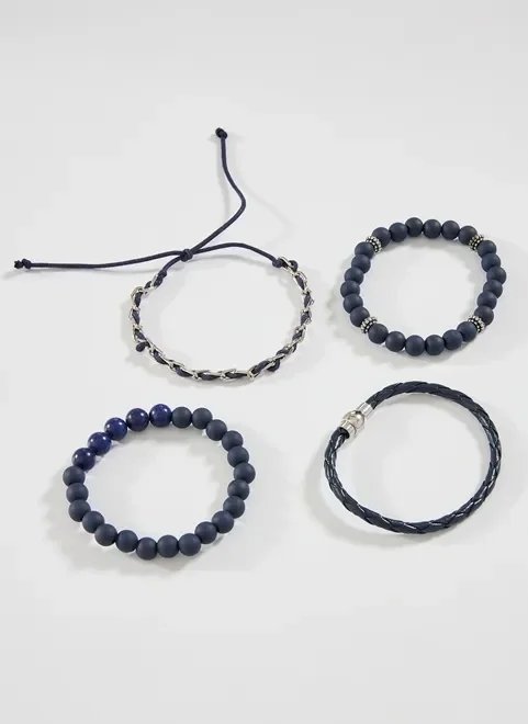conjunto pulseiras azul marinho conjunto pulseiras azul marinho