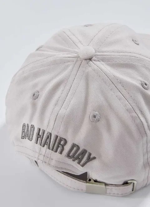 boné cinza bad hair day boné cinza bad hair day