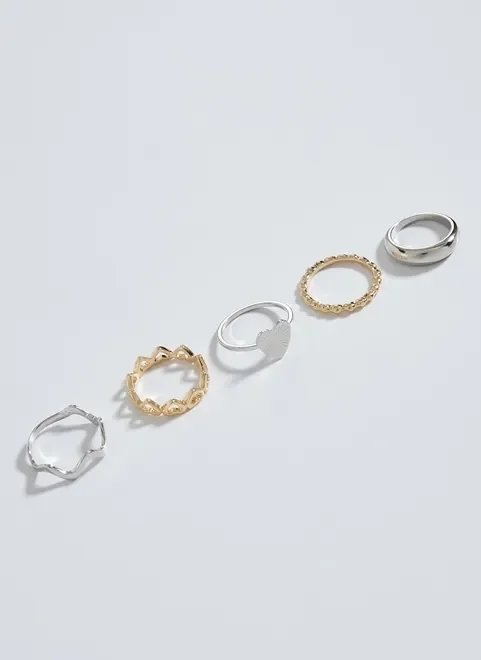 conjunto anéis coração conjunto anéis coração