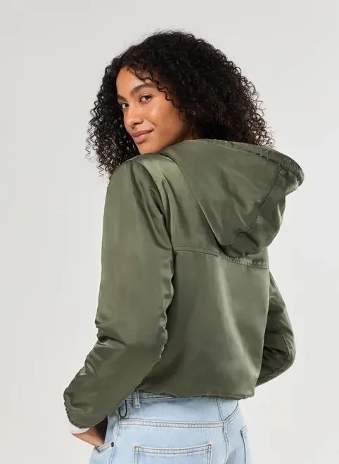 jaqueta reversível com pelúcia jaqueta reversível com pelúcia