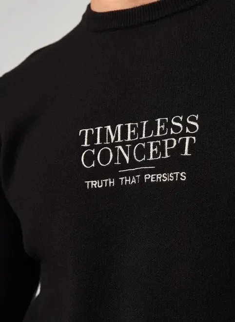 blusa manga longa tricô timeless blusa manga longa tricô timeless