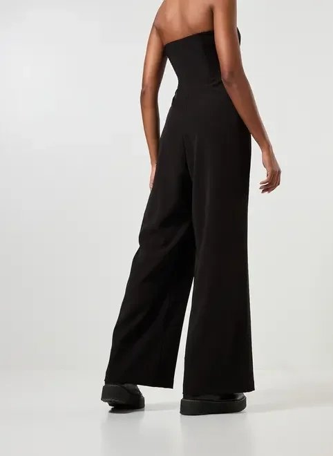 macacão alfaiataria alças removíveis macacão alfaiataria alças removíveis