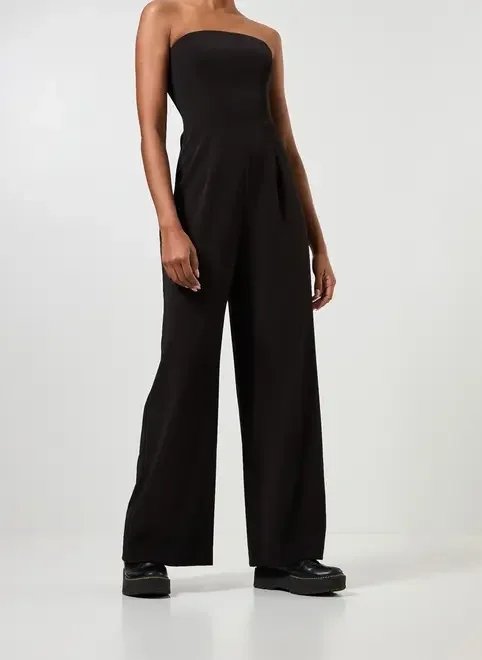 macacão alfaiataria alças removíveis macacão alfaiataria alças removíveis