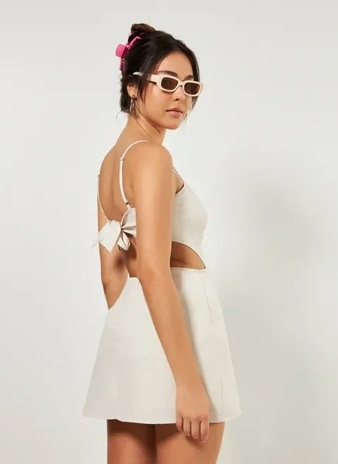 vestido macaquinho claro com linho vestido macaquinho claro com linho