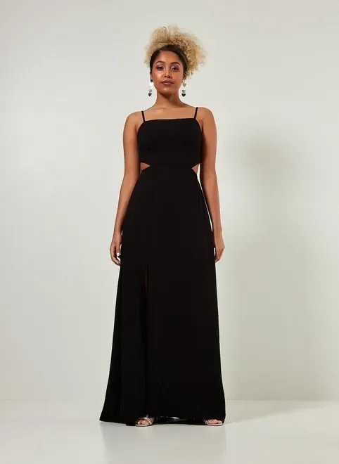 vestido longo com fenda vestido longo com fenda