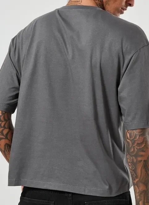 camiseta manga curta cropped camiseta manga curta cropped