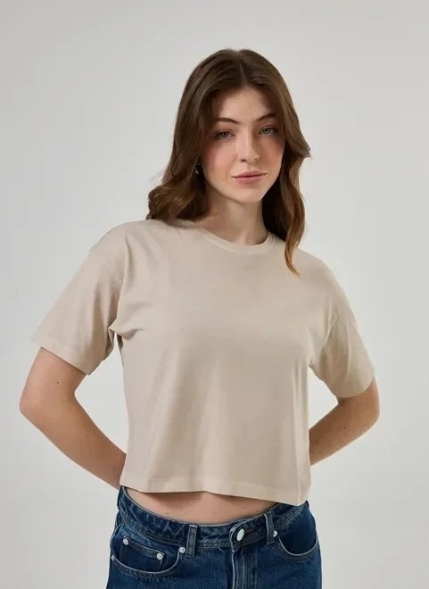 camiseta de manga curta estonada camiseta de manga curta estonada