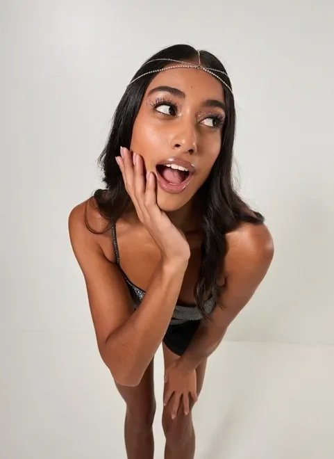 headchain de correntes com strass headchain de correntes com strass