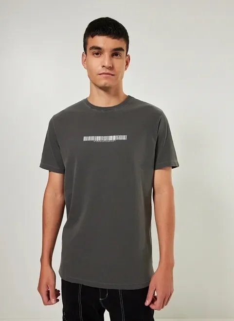 camiseta preta estonada código de barras camiseta preta estonada código de barras