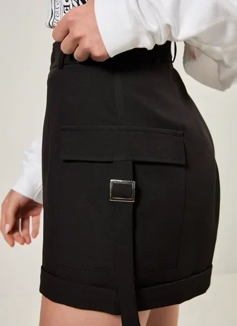 short cargo alfaiataria short cargo alfaiataria