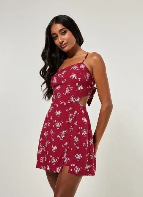 vestido macaquinho vinho florido vestido macaquinho vinho florido