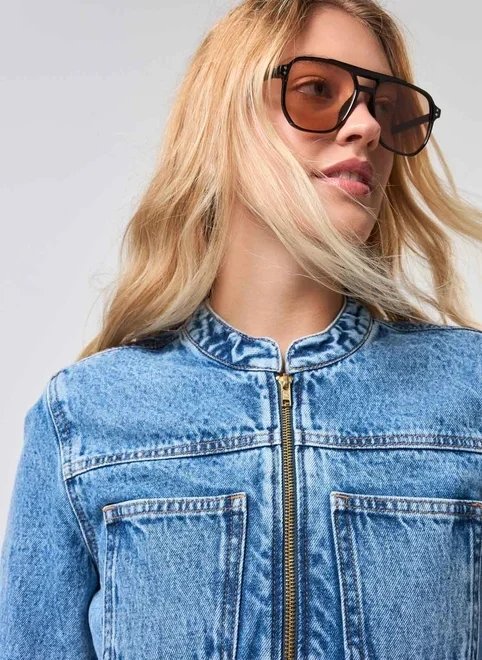 jaqueta jeans biker jaqueta jeans biker