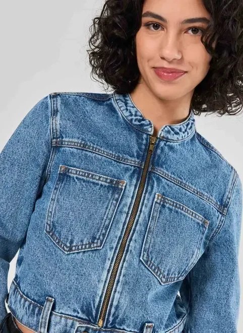 jaqueta jeans biker jaqueta jeans biker