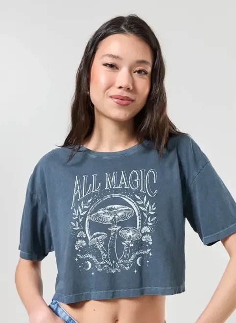 camiseta cropped marinho all magic camiseta cropped marinho all magic