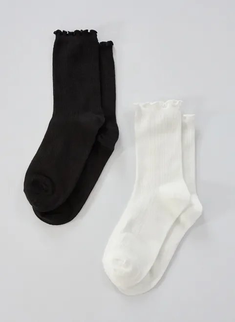 conjunto 2 meias preta e branca conjunto 2 meias preta e branca