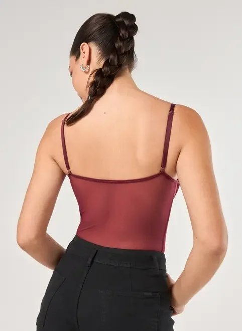 body corselet com transparência body corselet com transparência