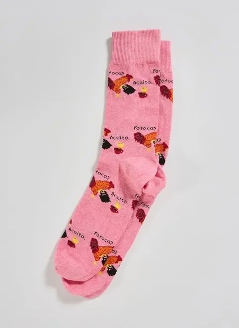 meia rosa galinha fofoca meia rosa galinha fofoca