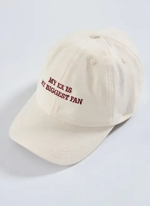 boné bordado my ex is my biggest fan boné bordado my ex is my biggest fan