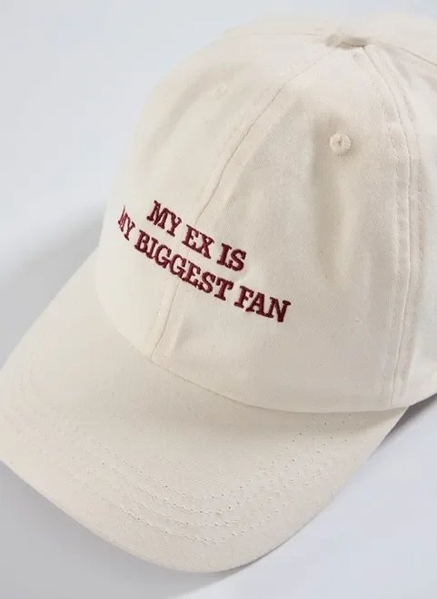 boné bordado my ex is my biggest fan boné bordado my ex is my biggest fan