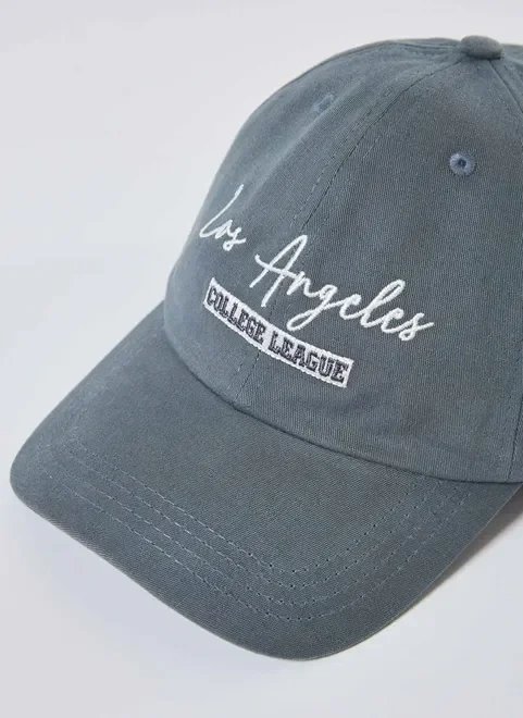 boné azul acinzentado los angeles boné azul acinzentado los angeles