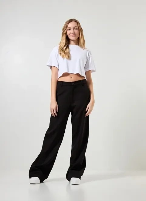 camiseta cropped de manga curta camiseta cropped de manga curta