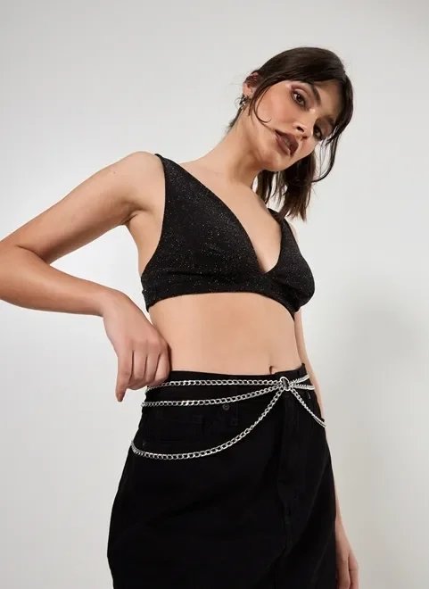 cinto body chain correntes cinto body chain correntes