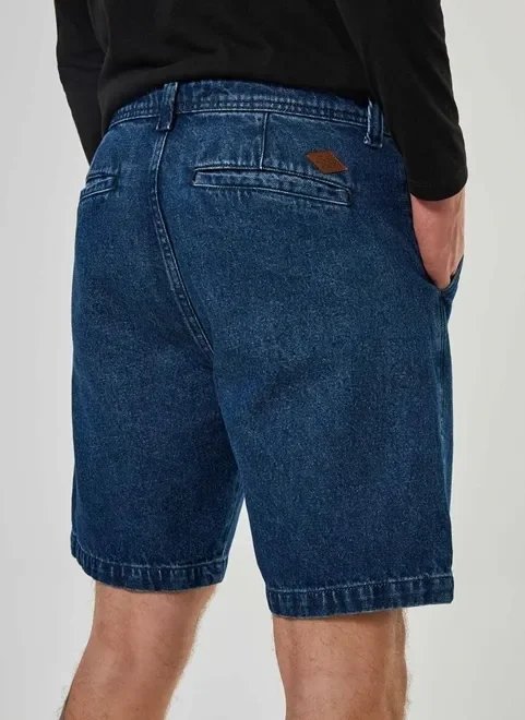 bermuda jeans escura bermuda jeans escura