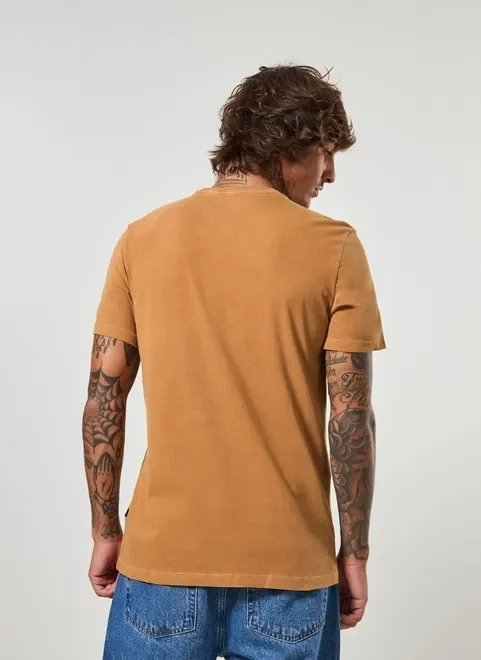 camiseta caramelo estonada com estampa camiseta caramelo estonada com estampa