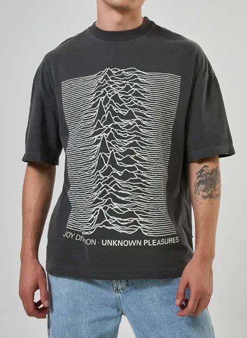 camiseta oversized estonada joy division camiseta oversized estonada joy division