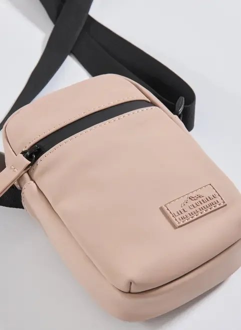 bolsa shoulder bag poliuretano areia bolsa shoulder bag poliuretano areia