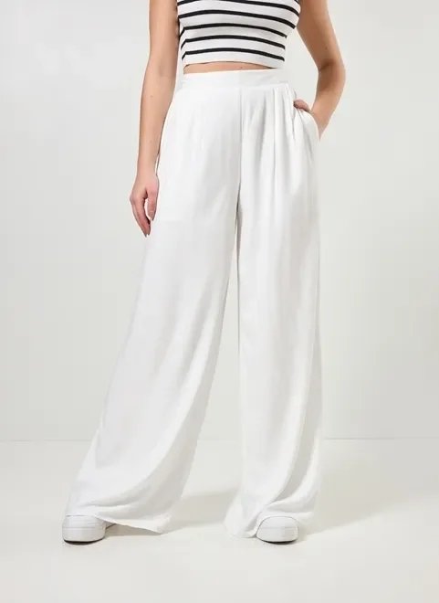 calça pantalona em tecido calça pantalona em tecido