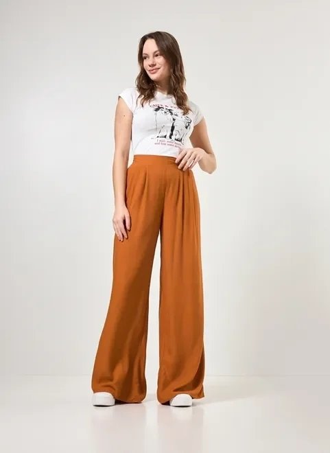 calça pantalona em tecido calça pantalona em tecido