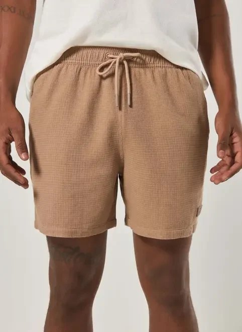 bermuda de tecido texturizado bermuda de tecido texturizado