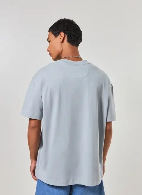 camiseta relaxed de manga curta camiseta relaxed de manga curta