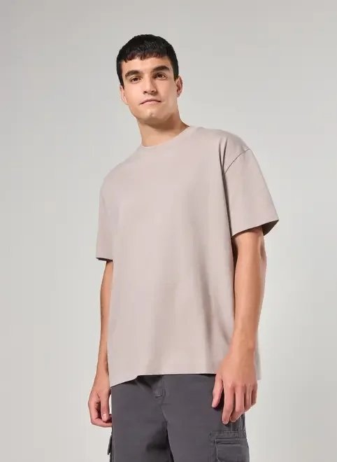 camiseta relaxed de manga curta camiseta relaxed de manga curta