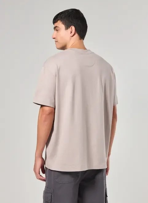 camiseta relaxed de manga curta camiseta relaxed de manga curta